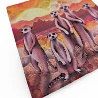 Meerkats Coaster