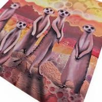 Meerkats Coaster