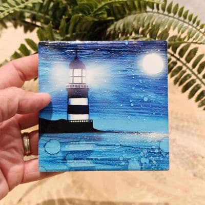 N Lighthouse Coaster