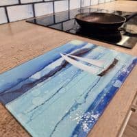 Nautical Sail Boat Worktop Saver