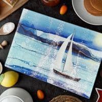 Nautical Sail Boat Worktop Saver