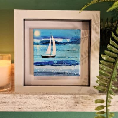 Nautical Sailboat Small Picture