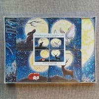 Night time animal Placemat and Coaster Set (SG)