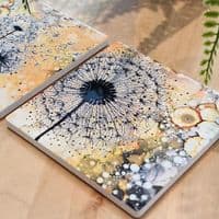 Ochre Dandelion 1 Coaster