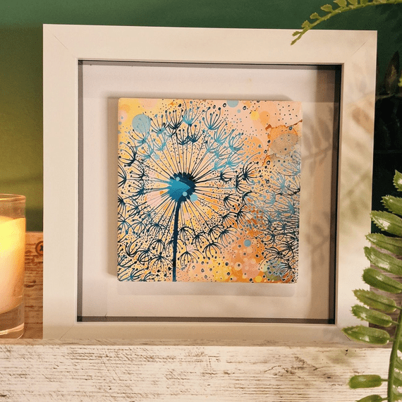 Orange Dandelion Small Picture