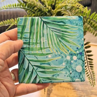 Palm Leaves 2 Coaster