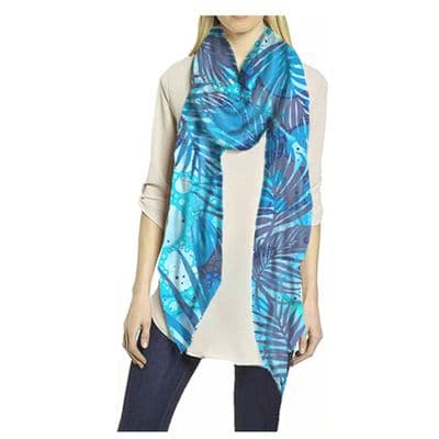 Palm Leaves Scarf