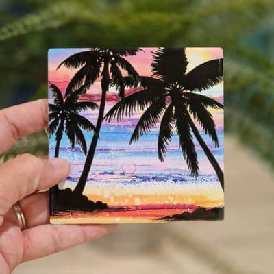 Palm Trees Coaster