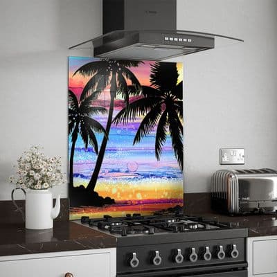Palm Trees Splashback