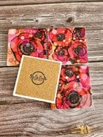 Poppy 4 Coaster