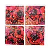 Poppy 4 Coaster