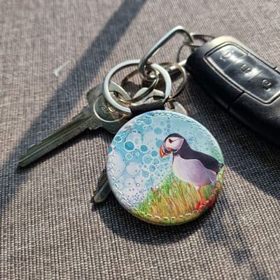 Puffin Keyring