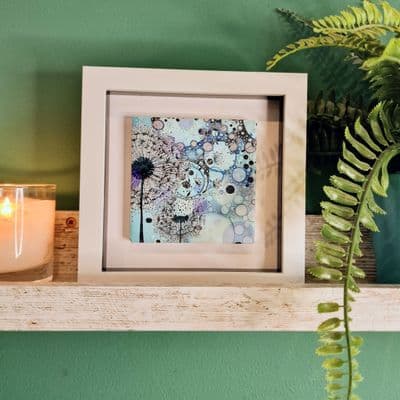 Purple Blue Dandelion 2 Small Picture