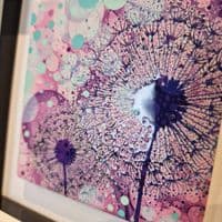 Purple Dandelion 2  Small Picture