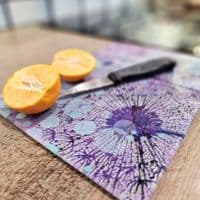 Purple Dandelion 3 Worktop Saver