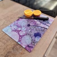 Purple Dandelion 4 Worktop Saver