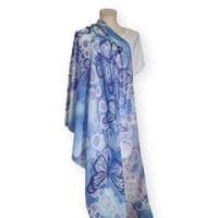 Purple Flutter Scarf