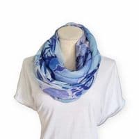Purple Flutter Scarf