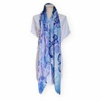 Purple Flutter Scarf