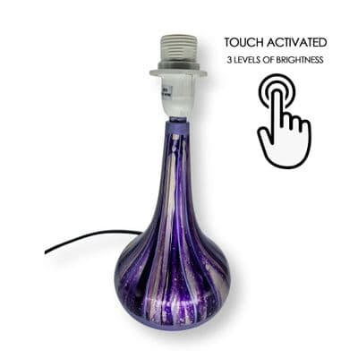 Purple Touch Lamp