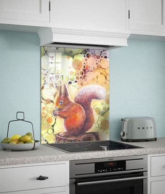 Red Squirrel Splashback