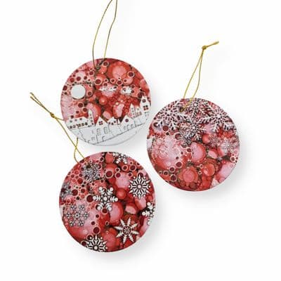 Red Tree Decoration