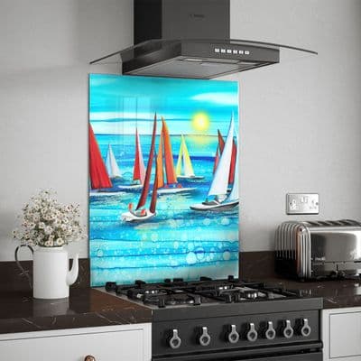 Regatta Sailing Boats Splashback