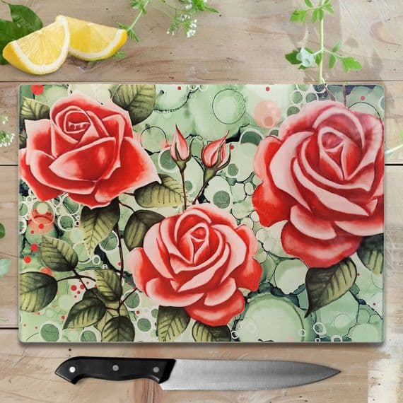 Roses Worktop Saver