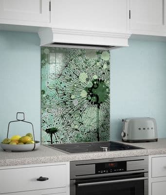 Sage Green Dandelion Splashback