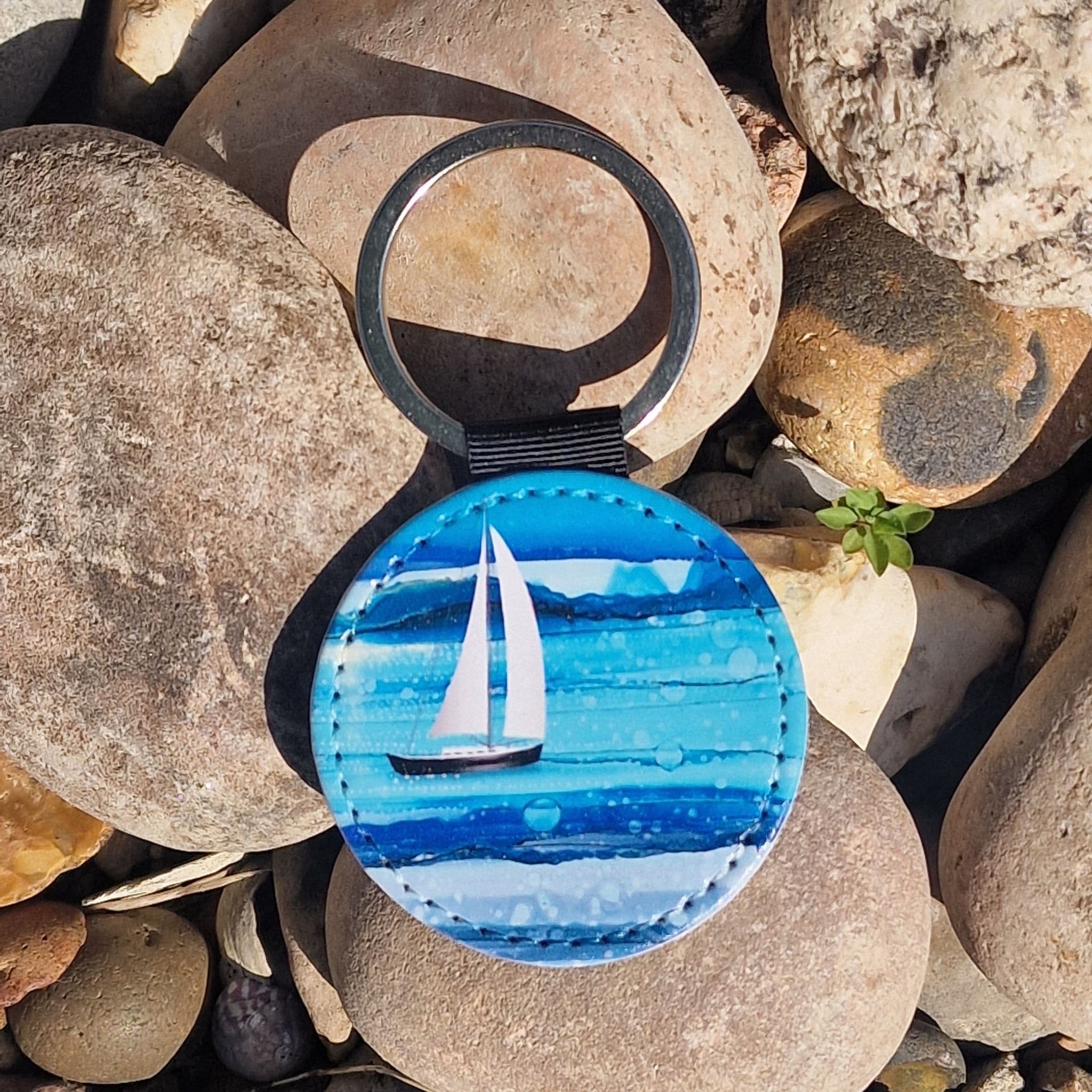 Sail Boat Keyring