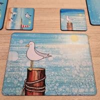 Seagull Placemat and Coaster Set (ISG)