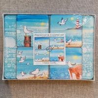 Seagull Placemat and Coaster Set (ISG)