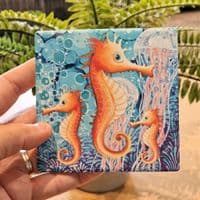 Seahorse Coaster