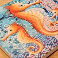 Seahorse Coaster