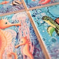Seahorse Coaster
