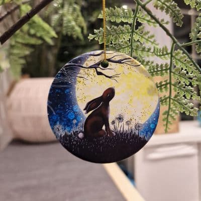 Stargazing Tree Decoration - Fox & Hare