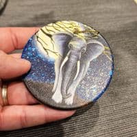 Stargazing Tree Decoration - Giraffe & Elephant