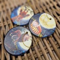 Stargazing Tree Decoration - Red Panda & Leopard
