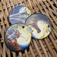 Stargazing Tree Decoration - Red Panda & Leopard