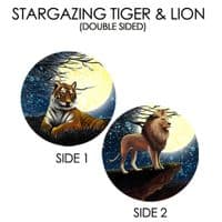 Stargazing Tree Decoration - Tiger & Lion