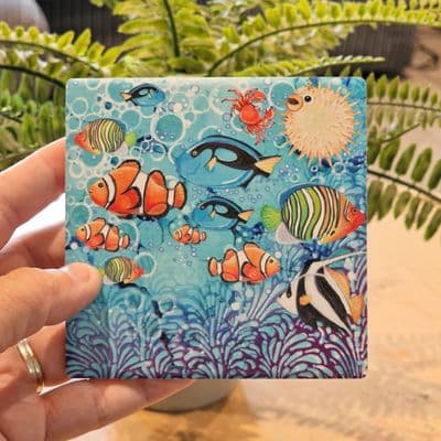 Tropical Fish Coaster