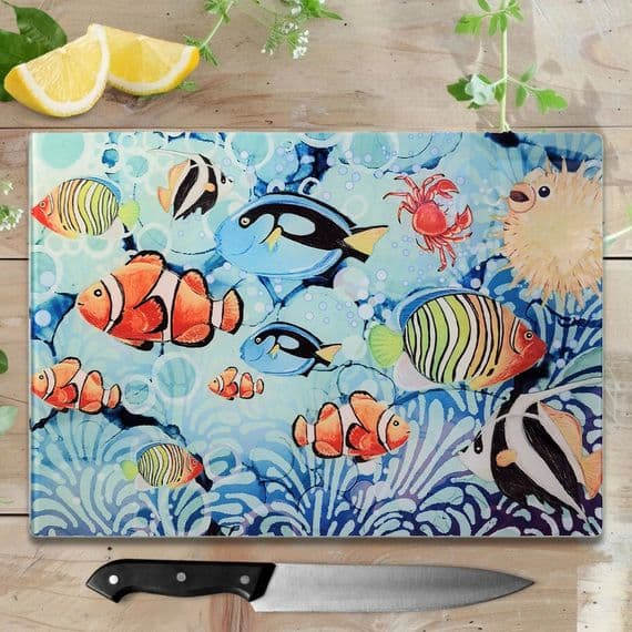 Tropical Fish Worktop Saver