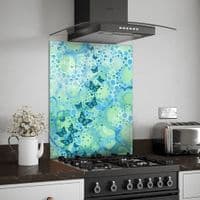 Turquoise Butterfly Splashback (126-SB)