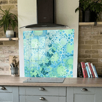 Turquoise Butterfly Splashback (126-SB)