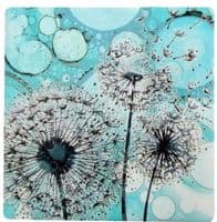 Turquoise Dandelion 3 Coaster