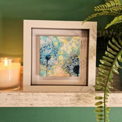 Turquoise Dandelion Small Picture