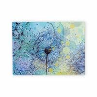 Turquoise Dandelion Worktop Saver