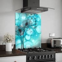 Turquoise Dandelions Splashback (137-SB)