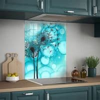Turquoise Dandelions Splashback (137-SB)
