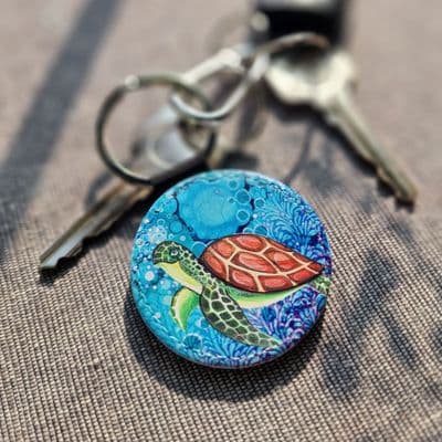 Turtle Keyring